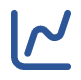 Line graph icon symbolizes growth in POS and payment processing for small businesses.
