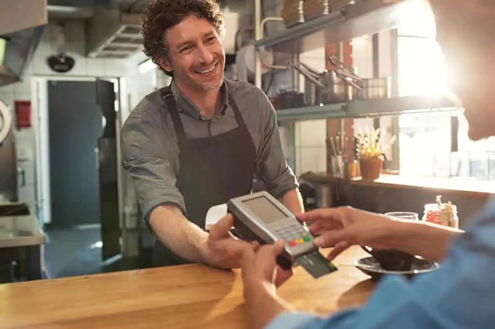 POS systems easily accept credit cards